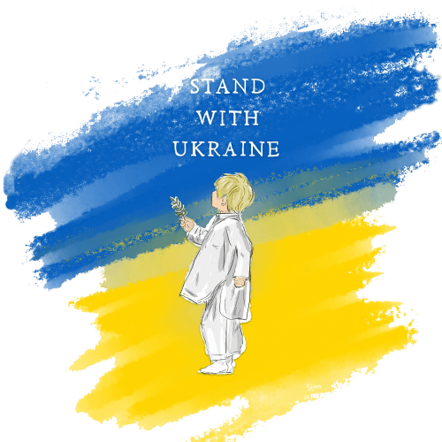 stand with ukraine image
